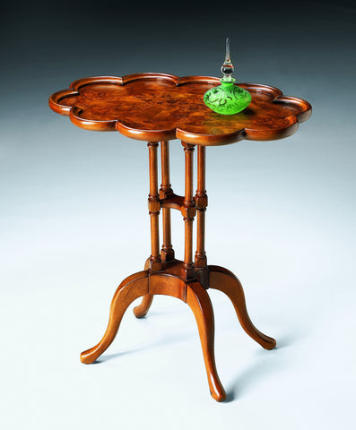 Butler Lloyd Olive Ash Burl Oval Accent Table