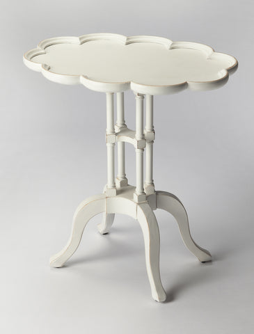 Butler Lloyd Cottage White Oval Accent Table
