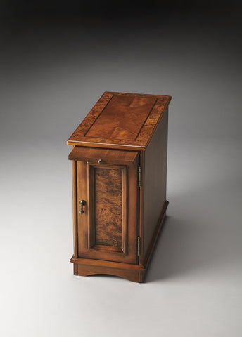 Butler Harling Olive Ash Burl Chairside Chest