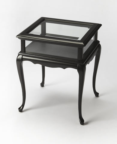 Butler Burton Black Licorice Curio Table