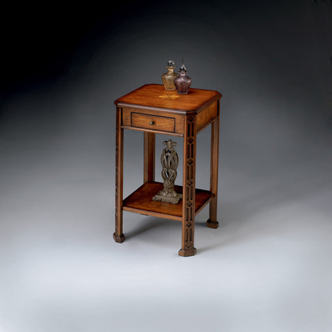 Butler Moyer Olive Ash Burl Accent Table