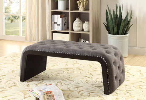 Leif & Starr 1499 U-Shaped Bench, Grey