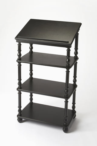 Butler Alden Black Licorice Library Stand