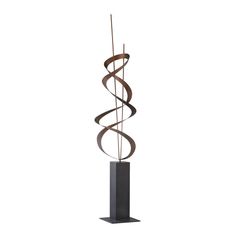 Ribbon Dance Metal Sculpture