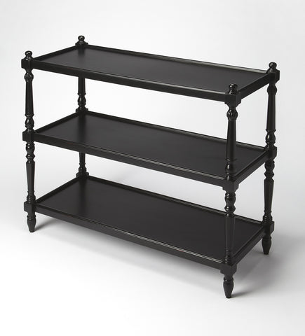 Butler Rothwell Black Licorice 3-Tier Console Table