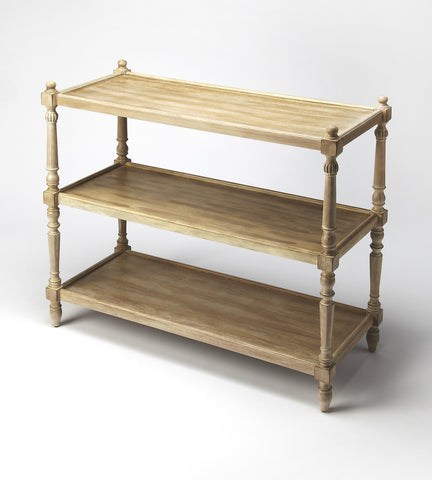 Butler Rothwell Driftwood 3-Tier Console Table