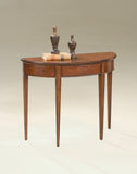 Butler Hampton Plantation Cherry Demilune Console Table