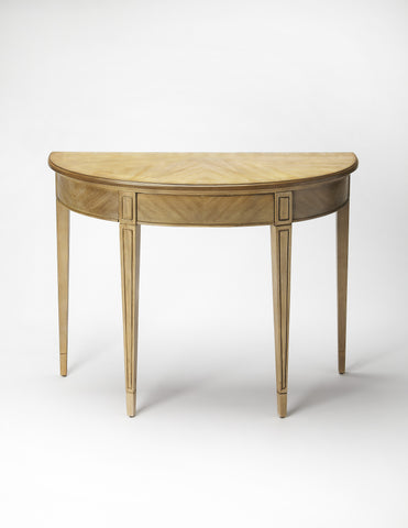 Butler Hampton Driftwood Demilune Console Table