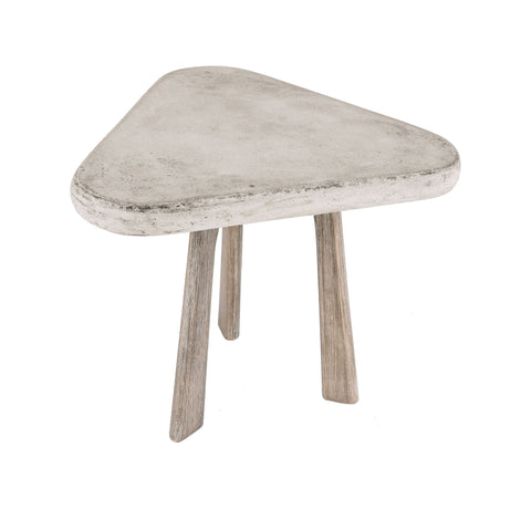 Candy Side Table In Polished Concrete
