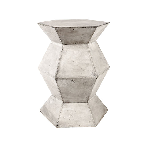 Flanery Accent Table In Polished Concrete