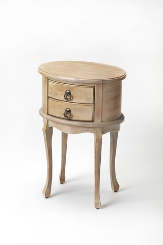 Butler Whitley Driftwood Oval Side Table