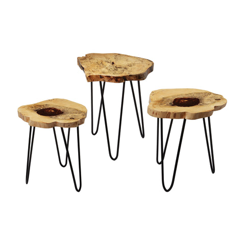 Teak Nesting Tables