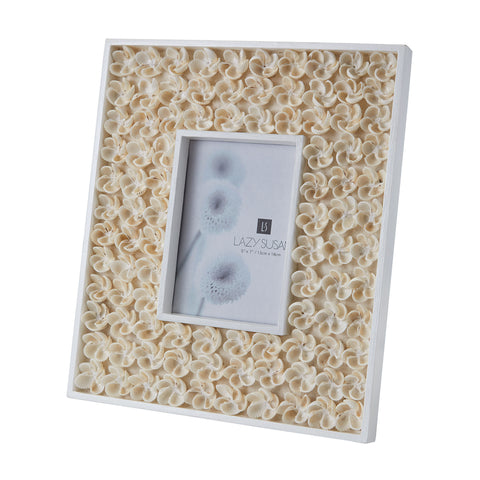 5X7 Natural Shell Bud Frame