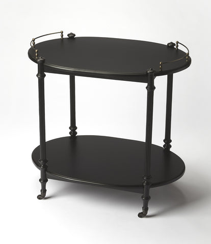 Butler Kathleen Black Licorice Tea Server