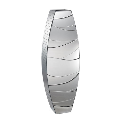 Wrapped Glass Mirror Vase
