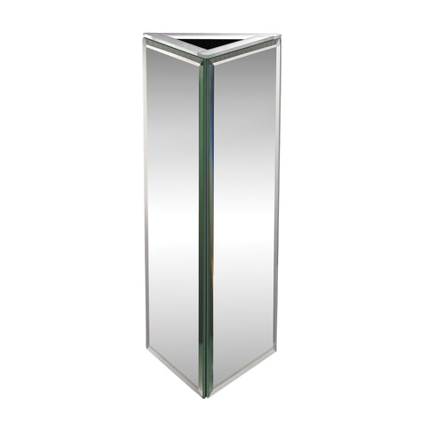 Triangular Mirrored Vase - Small