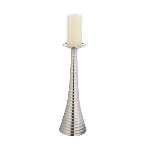 Silver Bugle Candleholder - Sm 