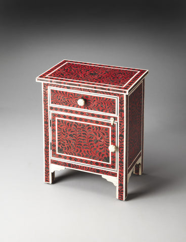 Butler Kayla Bone Inlay Chairside Chest