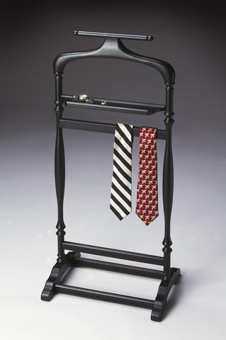 Butler Judson Black Licorice Valet Stand