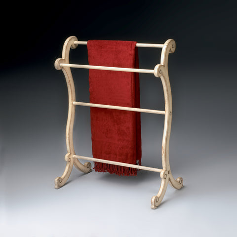 Butler Brittany Parchment Blanket Rack