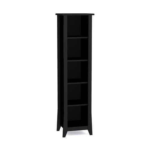 Tuxedo Bookcase 200206 from Nexera, Black