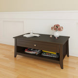 Elegance Coffee Table 200717 from Nexera, Espresso
