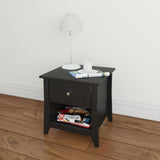 Tuxedo End Table 200806 from Nexera, Black
