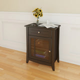 Elegance Entryway Table 200917 from Nexera, Espresso