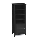 Tuxedo Curio Cabinet 203306 from Nexera, Black