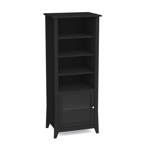 Tuxedo Curio Cabinet 203306 from Nexera, Black