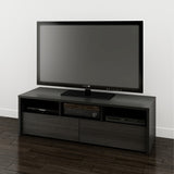 Sereni-T 60-inch TV Stand 210406 from Nexera, Black and Ebony