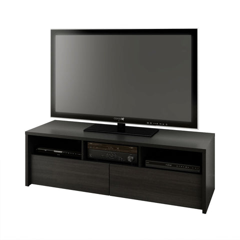 Sereni-T 60-inch TV Stand 210406 from Nexera, Black and Ebony