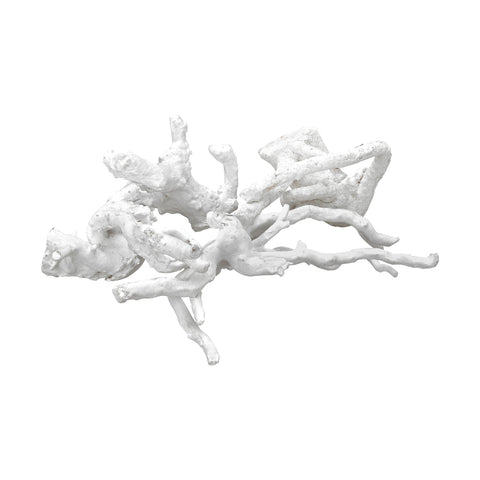 Ekwok Wooden Tussle Sculpture