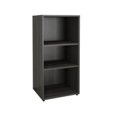 Nexera 220230 Allure 2-Shelves Bookcase, Ebony