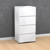 Nexera 3-Drawer Filing Cabinet 220303, White