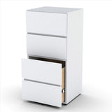 Nexera 3-Drawer Filing Cabinet 220303, White