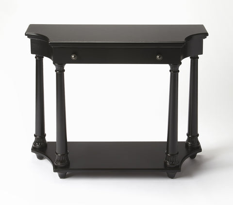Butler Hobson Black Licorice Console Table