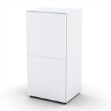 Nexera 221203 1-Door Bookcase, White