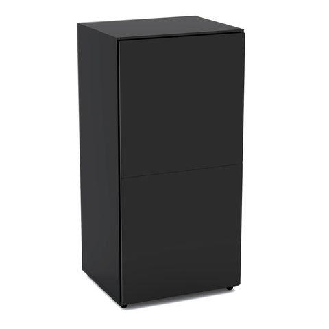 Nexera 221206 1-Door Bookcase, Black