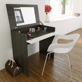 Nexera 221633 Allure Vanity, Ebony and White
