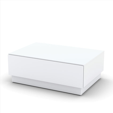 Blvd Coffee Table 221703 from Nexera, White