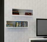 Nexera Wall Shelves 223503, Set of 2, White