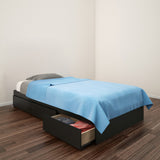 Avenue Twin Size Storage Bed 223906 from Nexera, Black