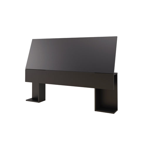 Avenue Full Size Headboard 225306 from Nexera, Black