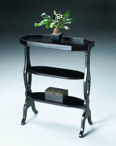 Butler Hadley Plum Black Accent Table