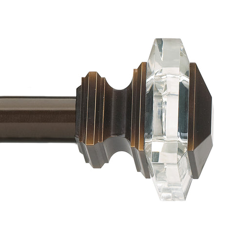 Squire 1 Rod 36-72 Polished Bronze