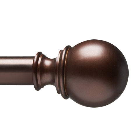 Verge Extra Long 1 Rod 88-120 Aub Bronze