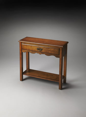 Butler Stratford Olive Ash Burl Console Table