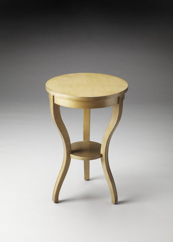 Butler Kendall Brushed Pewter Painted Side Table