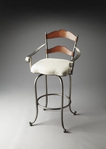 Butler Amberton Metal & Wood Bar Stool
